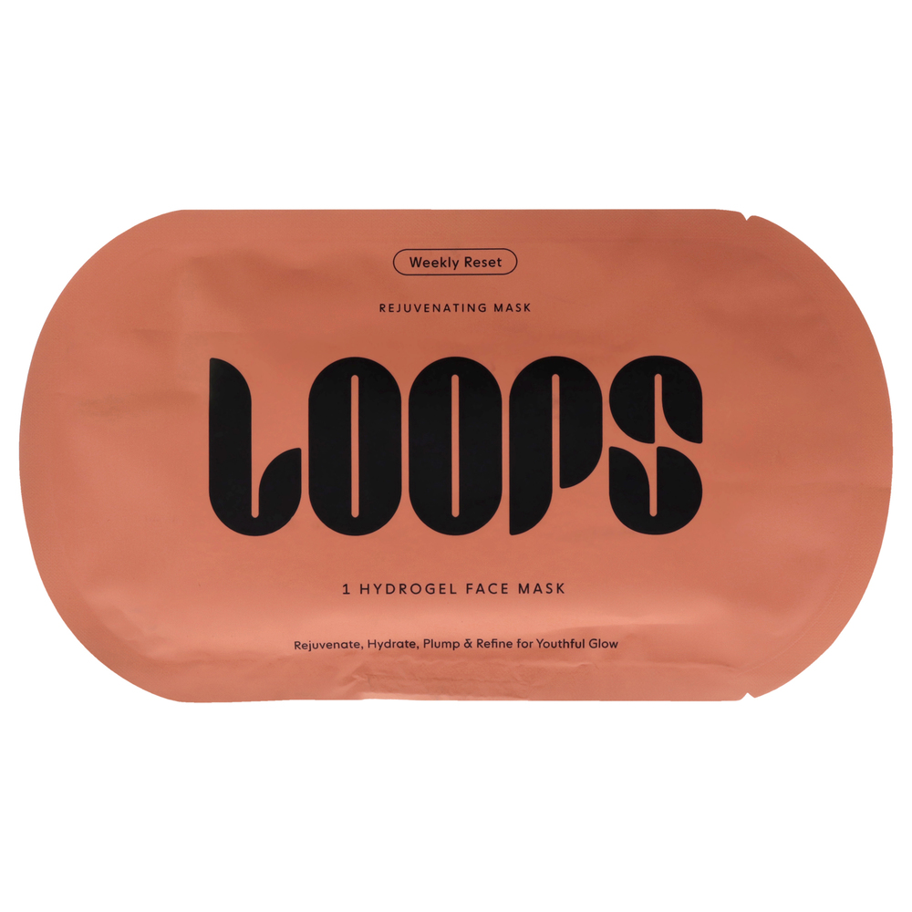 Weekly Reset Rejuvenating Hydrogel Face Mask BY Loops for Women 1 Pc Mask